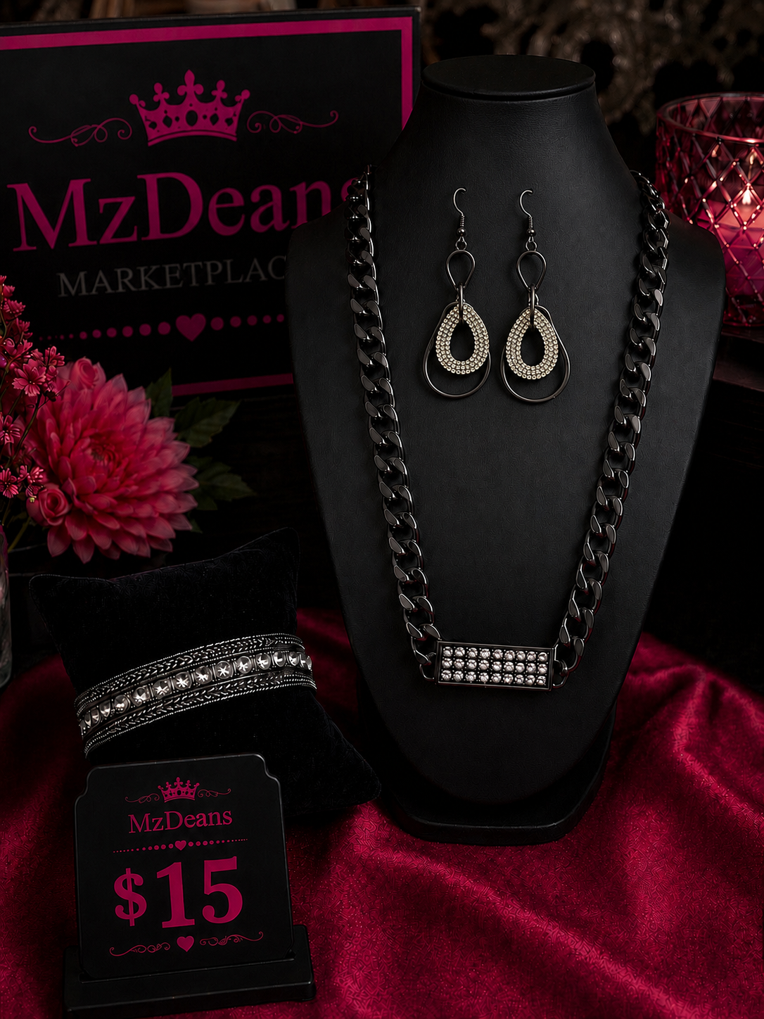 Midnight Luxe Jewelry Set