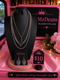 Elegant Heart Collection – Silver Jewelry Set