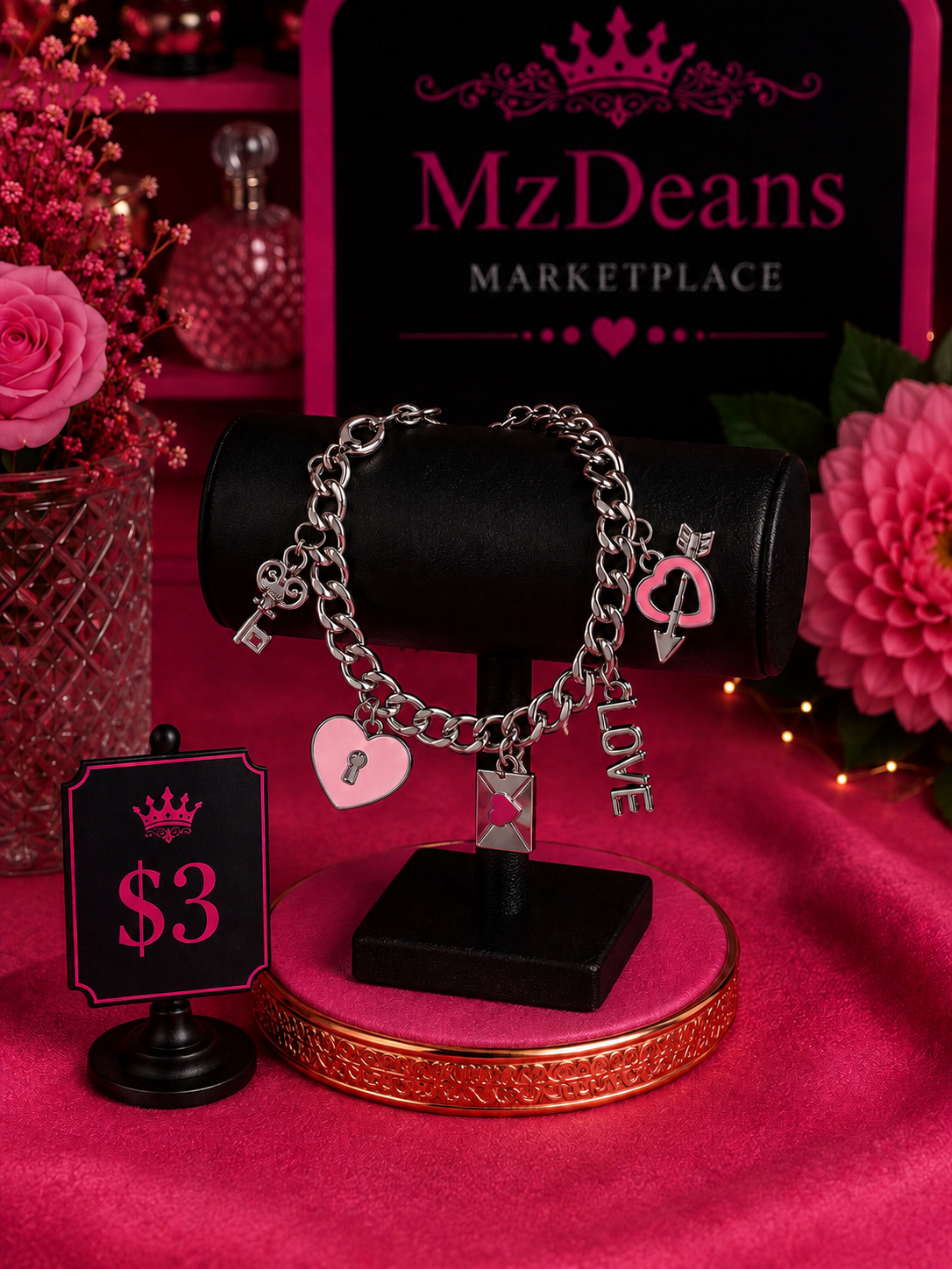 Love Notes Charm Bracelet
