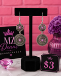 Lavender Medallion Drops